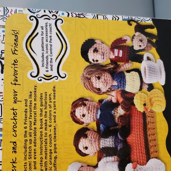 FRIENDS the television series Crochet Kit NWT - Picture 7 of 7